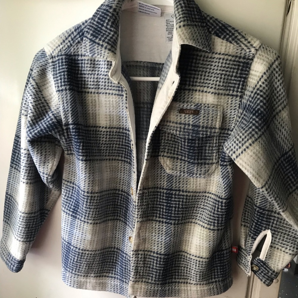 Lego wear flannel coat